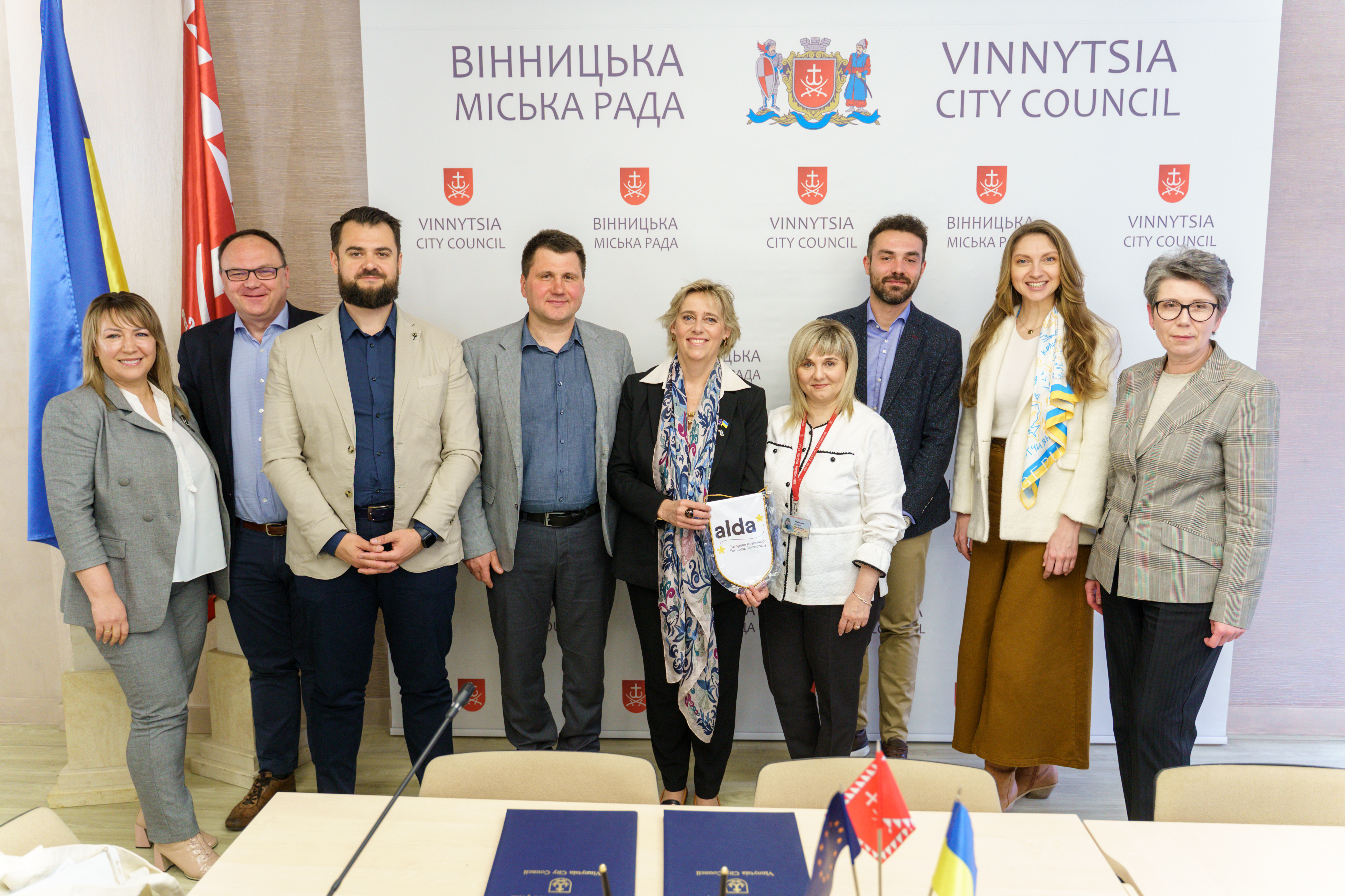 Representative Office of the European Association of Local Democracy Will Be Opened in Vinnytsia: City Council Submits Official Application
